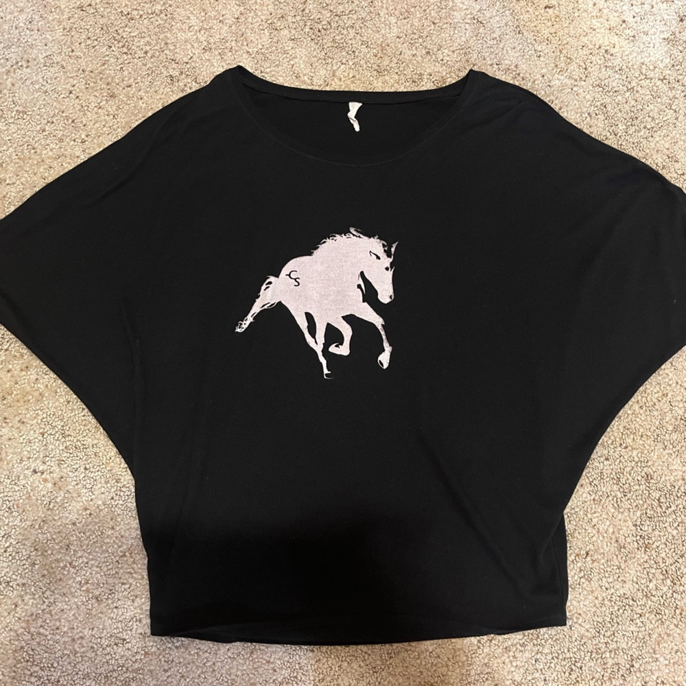 Black Carroll Spur Tee